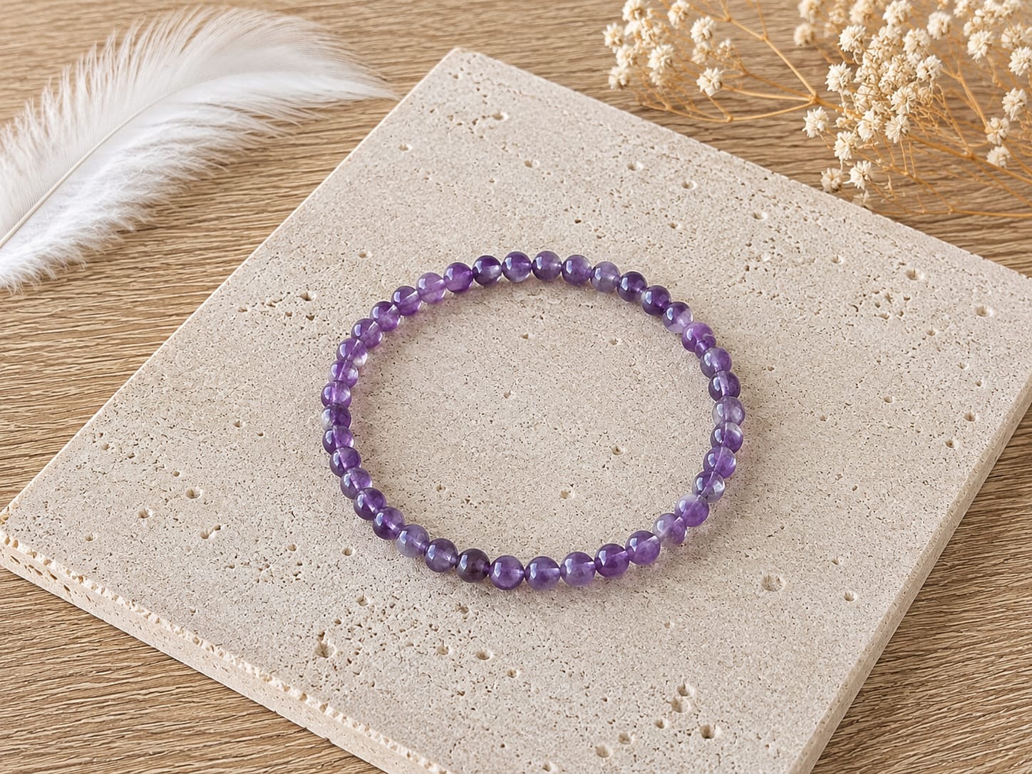 Bracelet Améthyste 💜