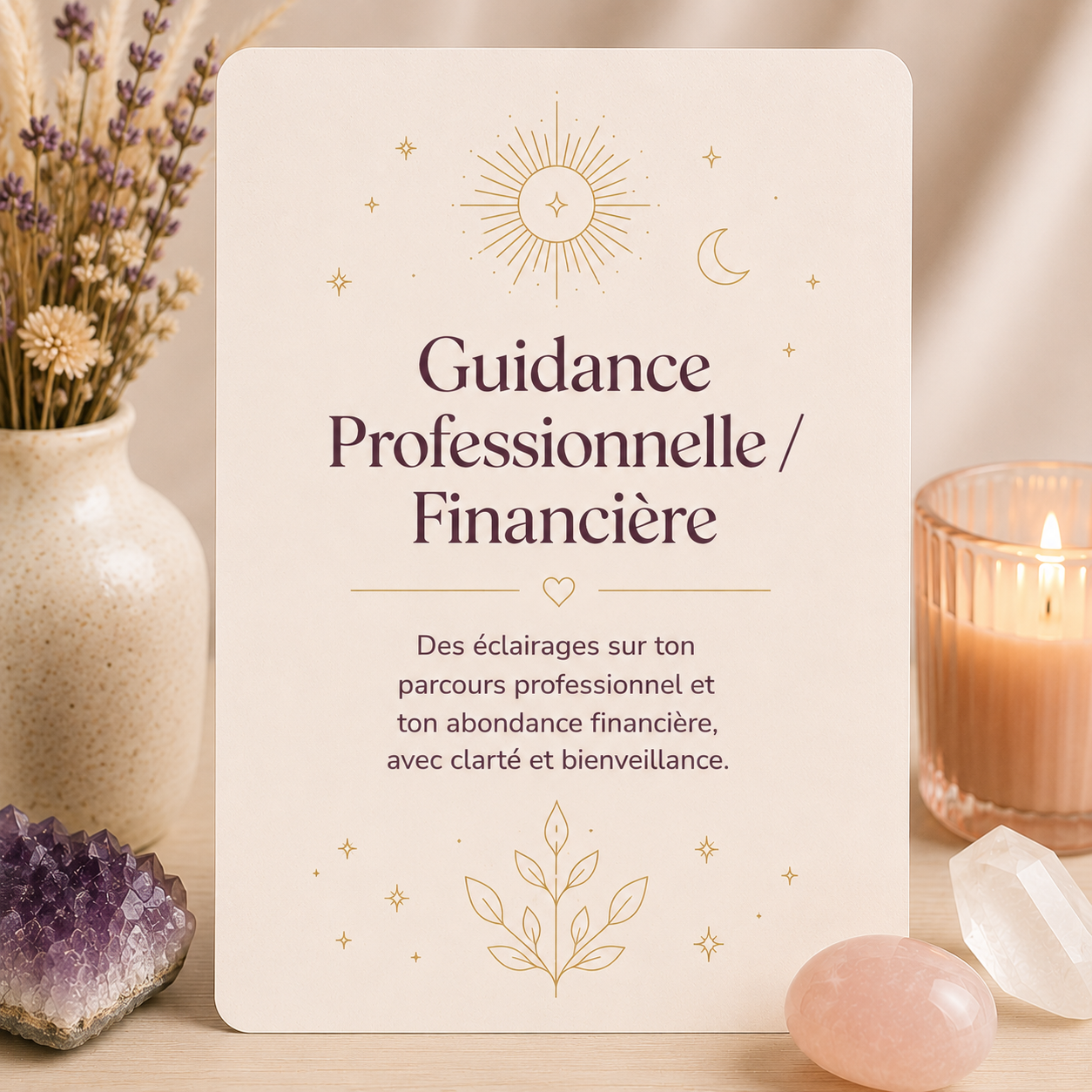 Guidance professionnelle & financière