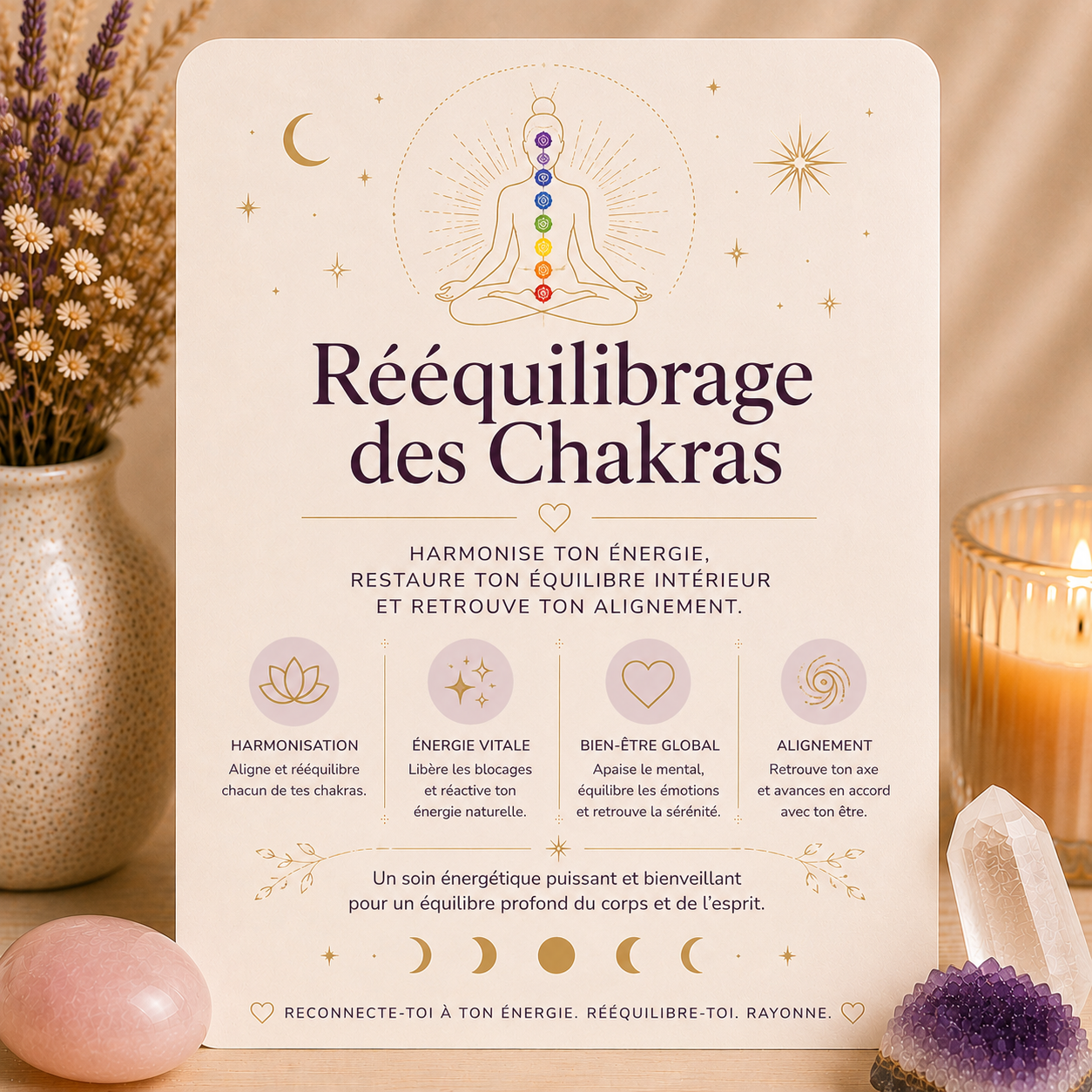 Rééquilibrage des Chakras 🙏🏼